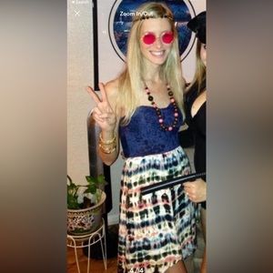 Gianni Bini Hi Low Tie Dye Dress - XS